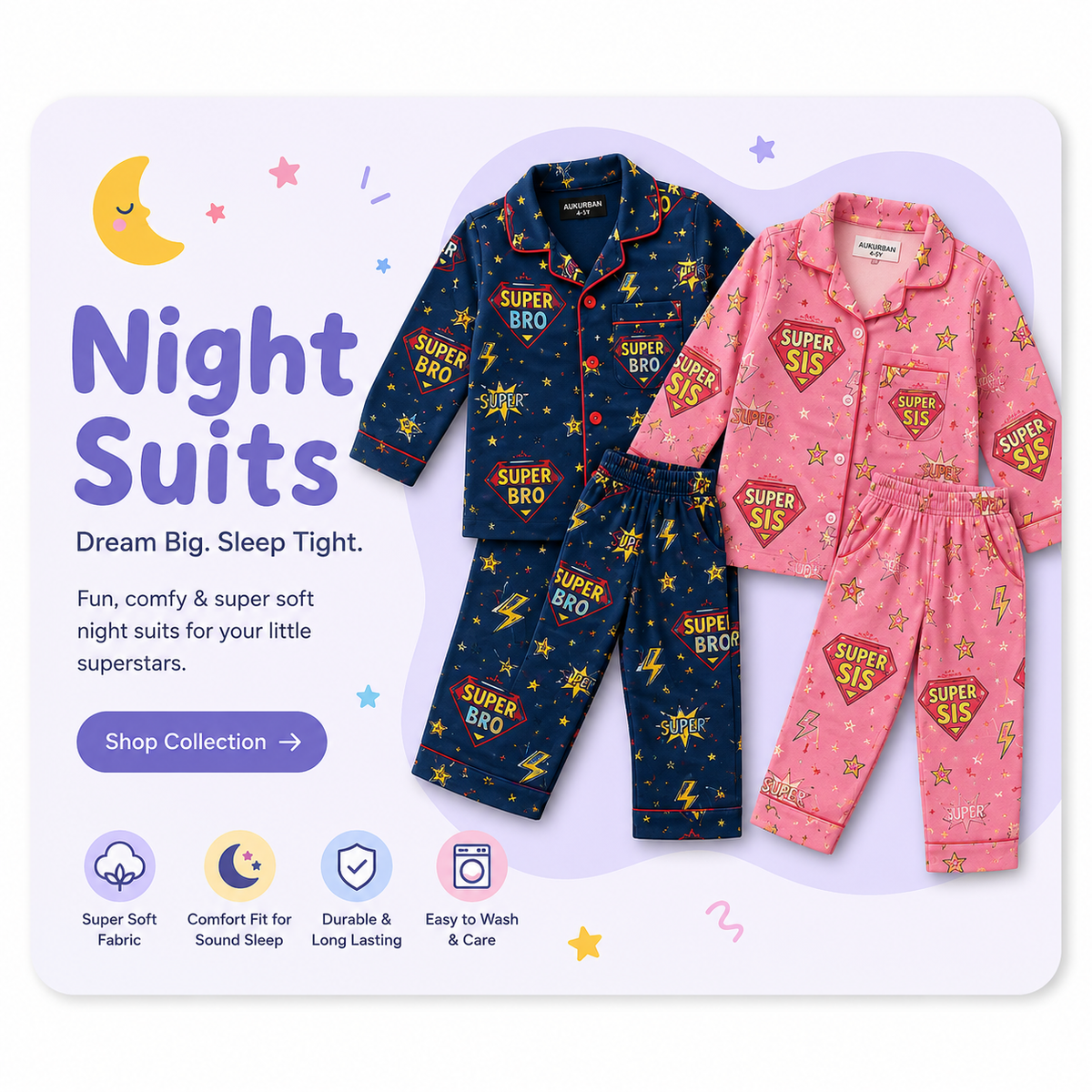 NIGHT SUITS