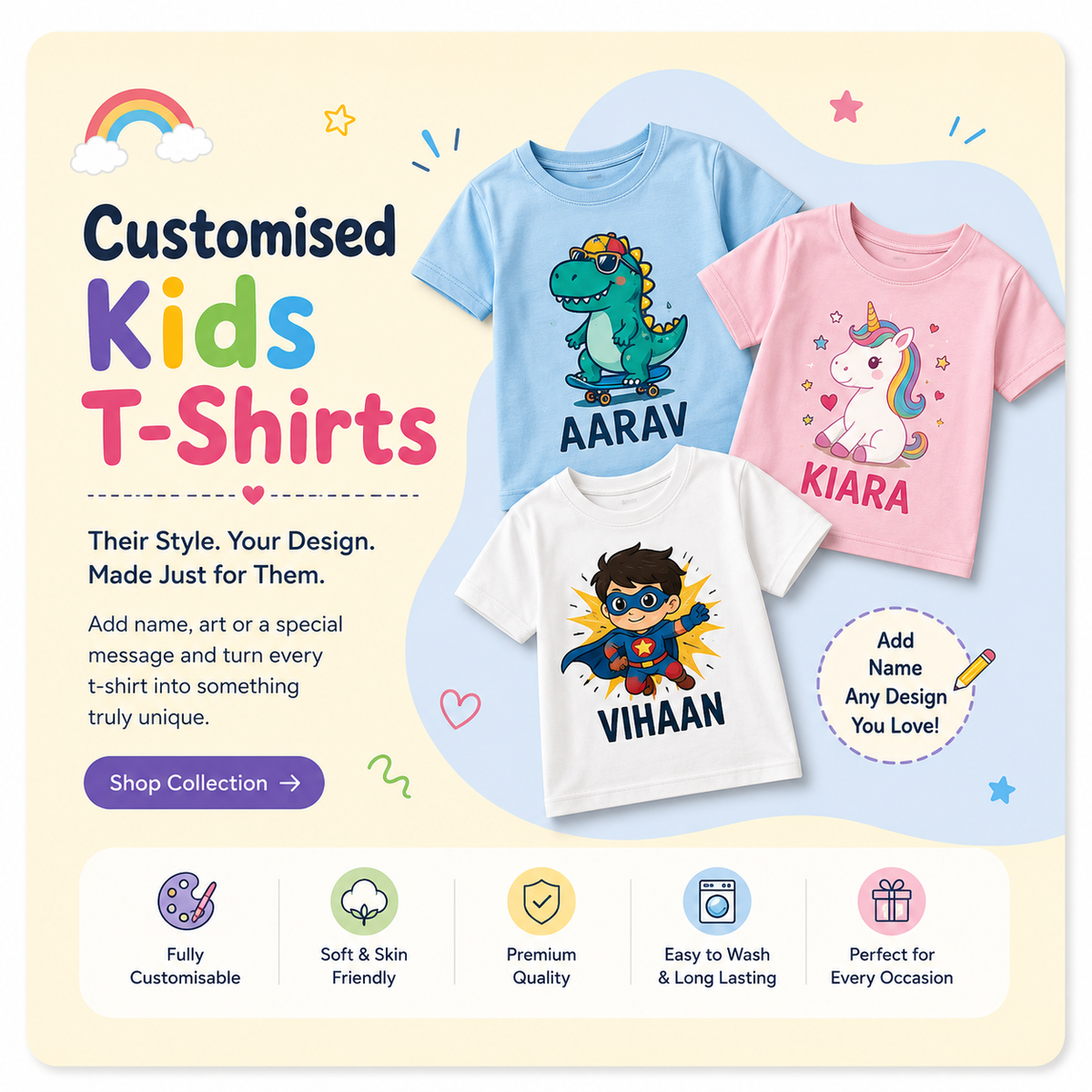 CUSTOMISED TSHIRT